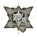 kal bhairav ​​god tattoo design idea