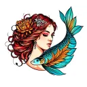Sarah pisces barnsley tattoo design idea