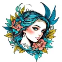 Sarah pisces barnsley tattoo design idea