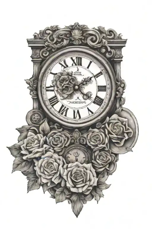 Roman's 8:11 tattoo design idea