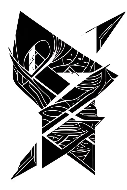 Vasuki wrapped tattoo design idea