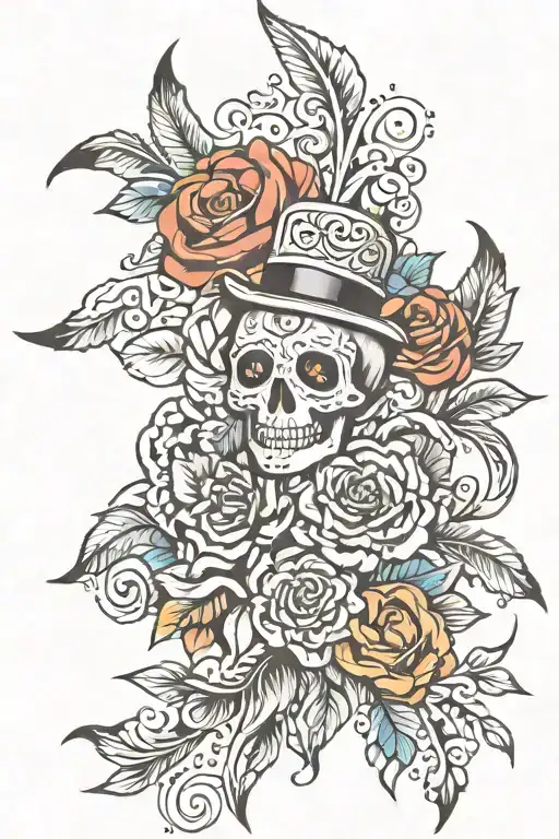 Filler tattoo design idea