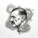 Hitler tattoo design idea