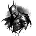 Dark Fantasy Knight tattoo design idea