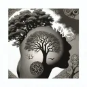 African Tree Of Life tattoo design idea