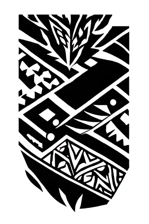 california tribal aztec forearm tattoo tattoo design idea