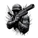 Counter Strike tattoo design idea