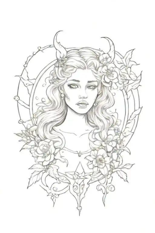 Celia, Virgo, New Jersey tattoo design idea
