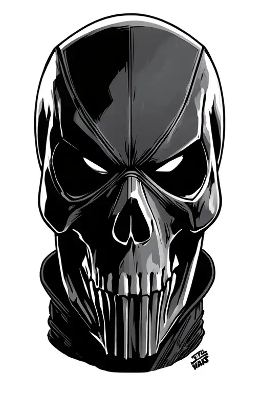 deadpool full color, star wars rebel flag, punisher skull tattoo design idea