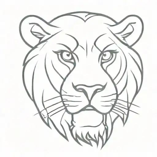 brisbane lions tattoo design idea