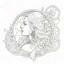 Silver Spring Fleetwood Mac tattoo design idea