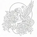 Silver Spring Fleetwood Mac tattoo design idea
