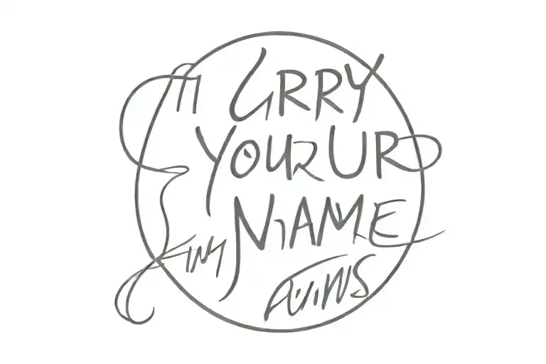 I carry your name in my veins tattoo design idea