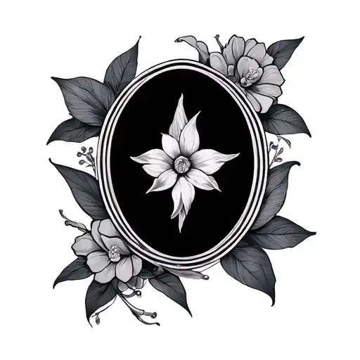 Art Deco tattoo design idea