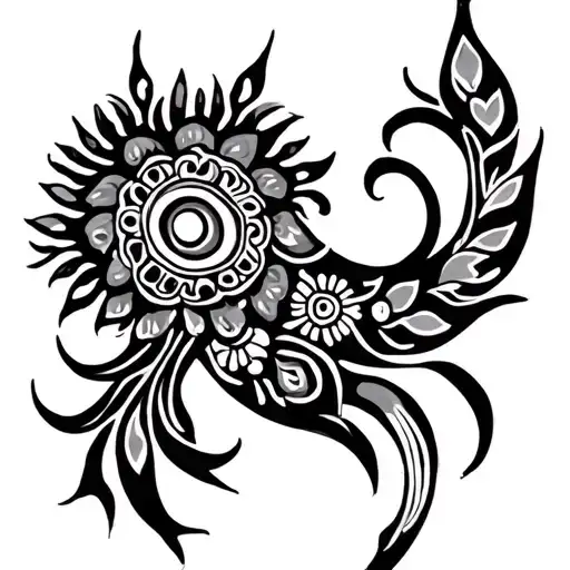 huichol tattoo design idea