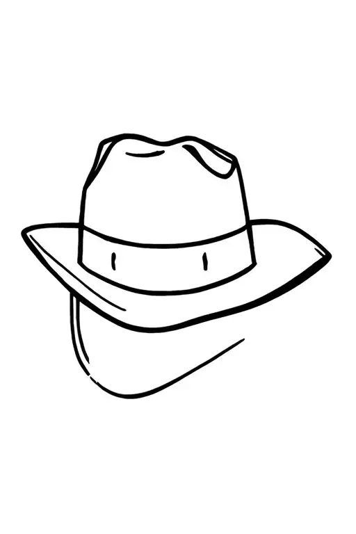 Arthur Morgan's hat tattoo design idea