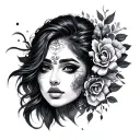 Moksh tattoo design idea