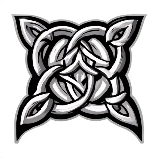 celtic symbol family tattoo design idea