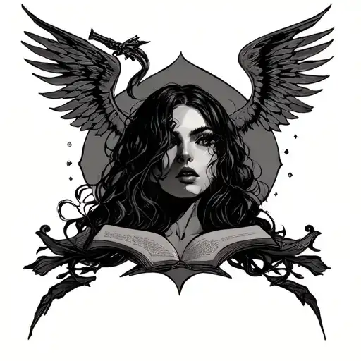 Lust Sin from bible tattoo design idea