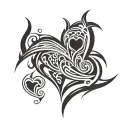 Houston Texas - born October 29 1968 - heart tattoo design idea