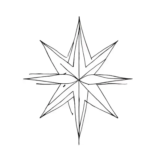 pulsar star tattoo design idea