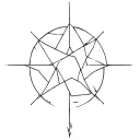 pulsar star tattoo design idea