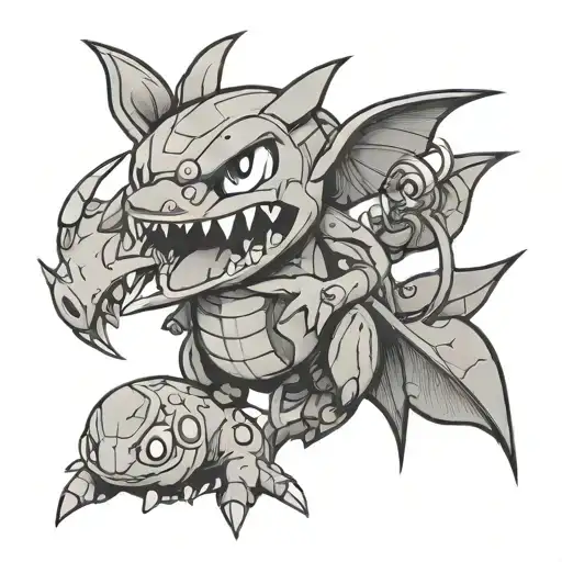 Pokemon teacher tattoo design idea