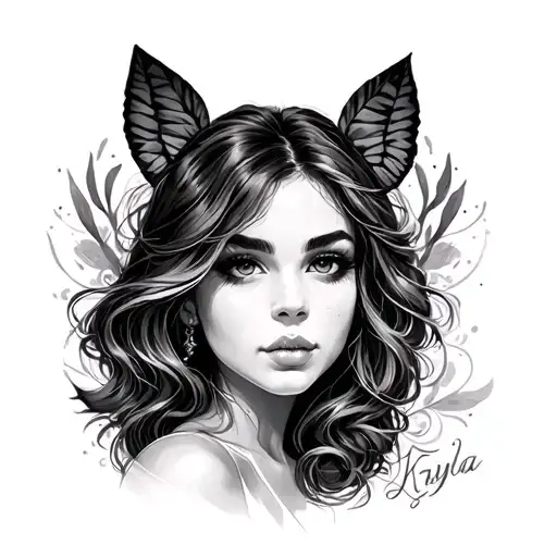 kayla tattoo design idea