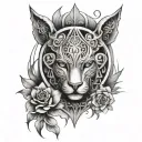 Empath tattoo design idea