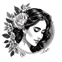 Wedding Date tattoo design idea