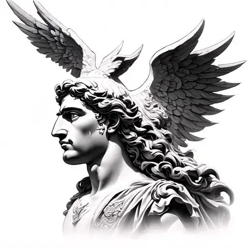 Erick Victoria greek gods tattoo design idea