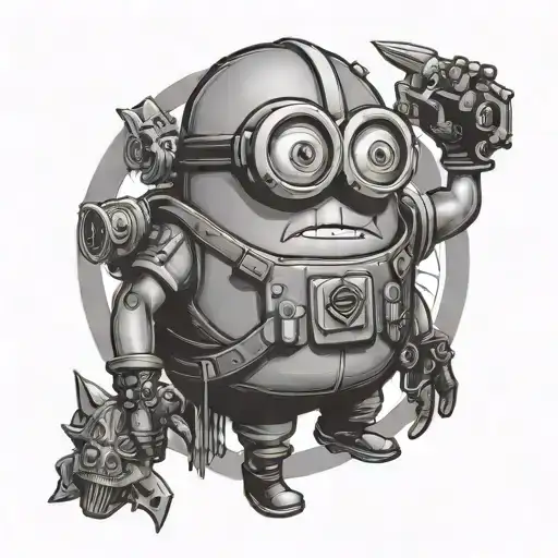 Minion overlord tattoo design idea