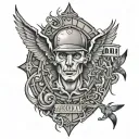 prison break tattoo design idea