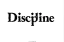 "Discipline" tattoo design idea