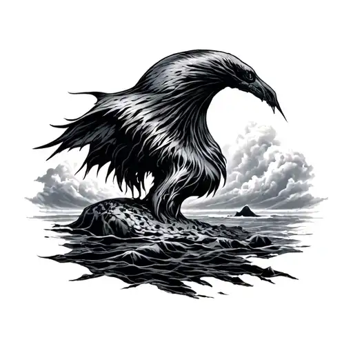 Stronger Than The Storm tattoo design idea