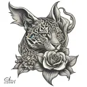 CJ tattoo design idea