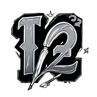 "12" Home Plate tattoo design idea