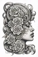 Depression tattoo design idea