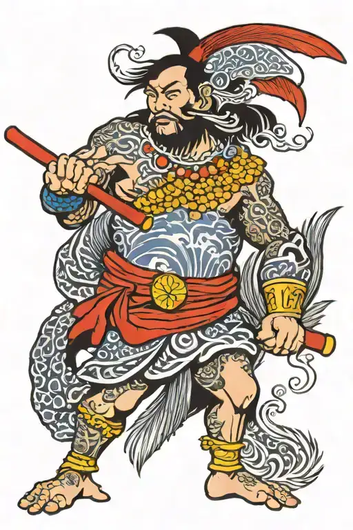 Lapu Lapu Filipino tattoo design idea
