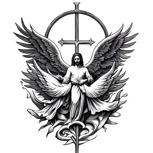 Holy Trinity tattoo design idea