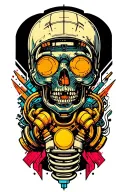cyberpunk 2077 Cyberware implants tattoo design idea