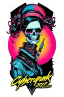 cyberpunk 2077 Cyberware implants tattoo design idea