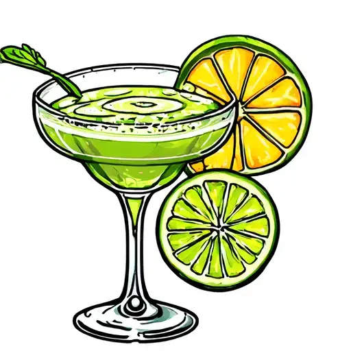 MARGARITA tattoo design idea