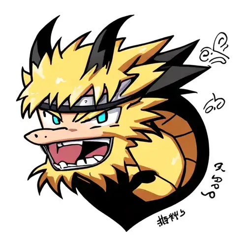 Anime tattoo, Haku Dragon, DBGT, Natsu and Happy's Small Goku Transition, and Naruto tattoo design idea