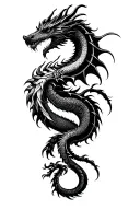 dragon tattoo tattoo design idea
