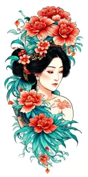 Hawaii tattoo design idea