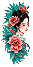 Hawaii tattoo design idea