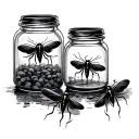 Jar Of Flies tattoo design idea