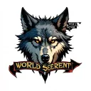 "World serpent" Fenrir wolf head tattoo design idea