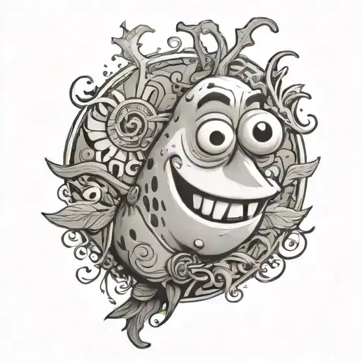 olaf tattoo design idea